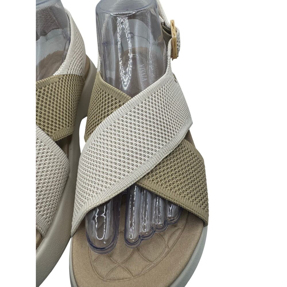 VIVAIA Kara AdaptAll Sport Sandals Dual Arch Support Beige EU 40 - Picture 2 of 9